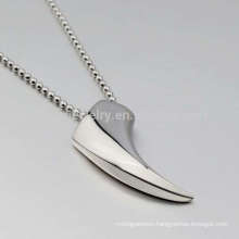 Top selling wolf tooth pendant,sterling silver pendant,stylish men's pendant